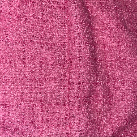 Revolve Reformation Shein Women’s Mini Tweed Skirt Pink Small S - Picture 5 of 9